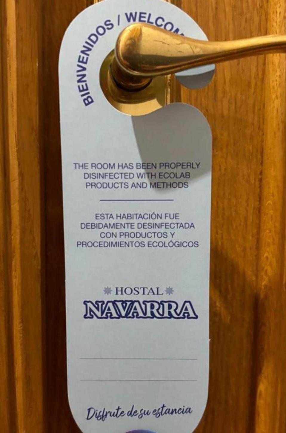 Hostal Navarra Памплона Экстерьер фото